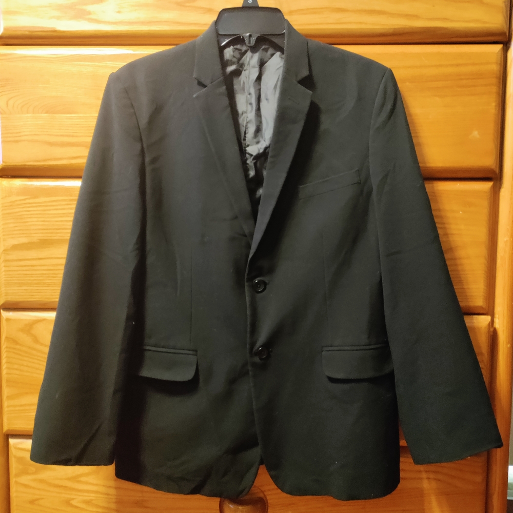 Classic Black Boy's Blazer size 18 husky